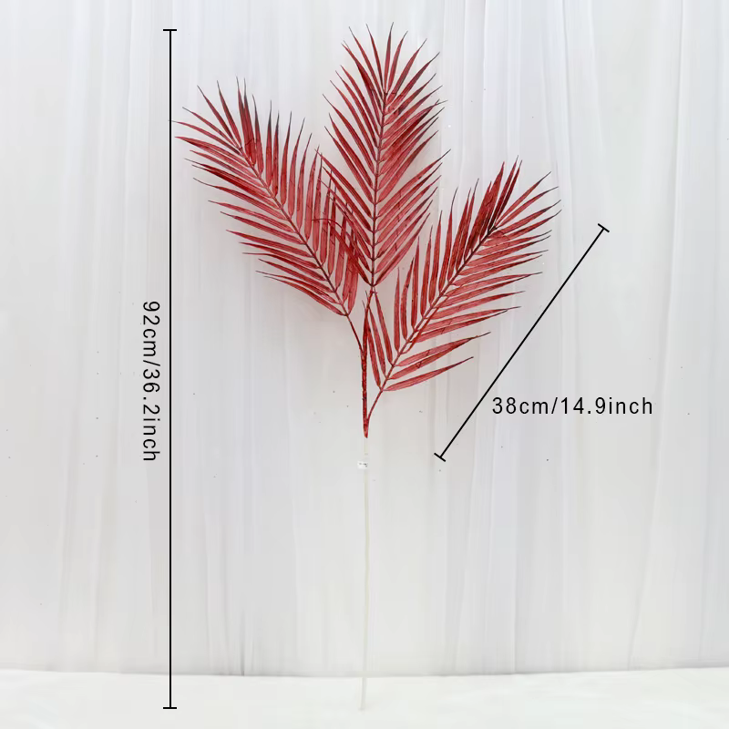 3 Branche de fleur artificielle de 92cm pour la décoration de la maison