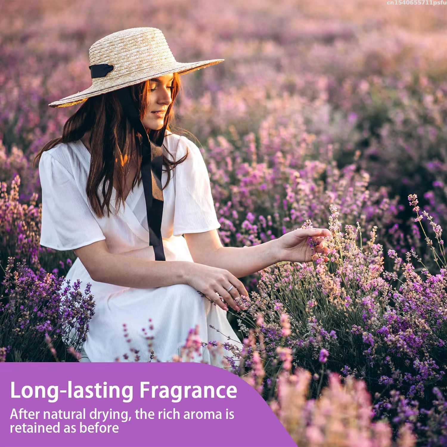 Fleurs séchées de lavande aromatiques naturelles de haute qualité pour le rembourrage de coussins