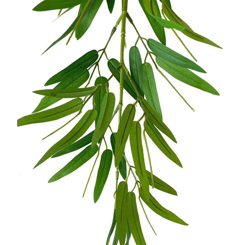 Feuilles de bambou artificielles de 1M