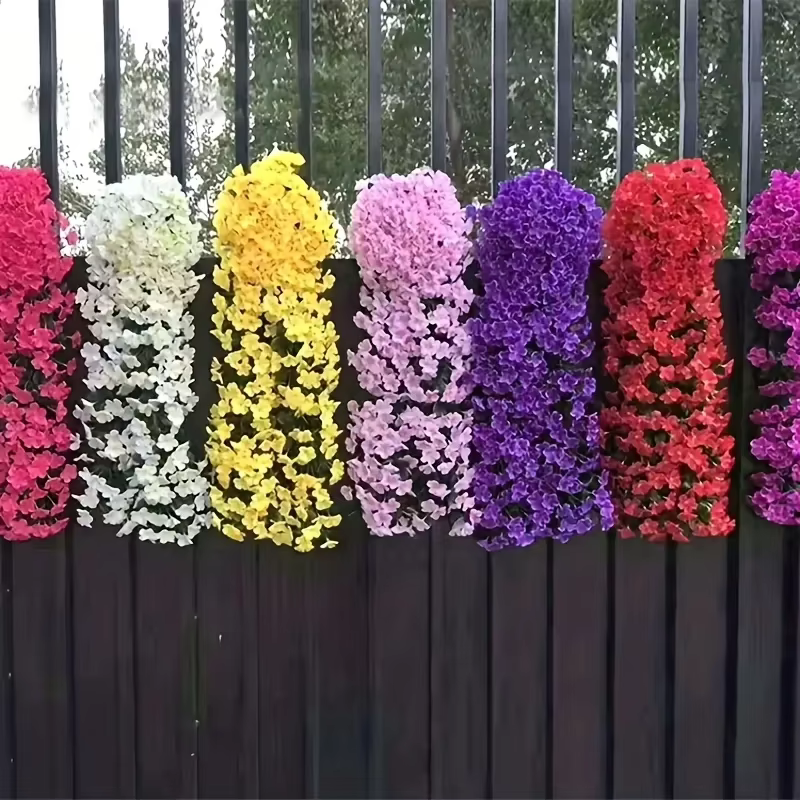 Fleur artificielle violette de 70 cm pour fête