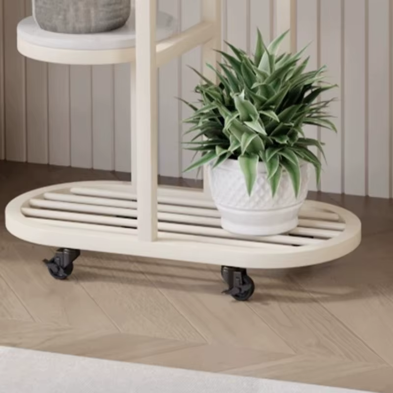 Support de fleurs d'angle pour rangement