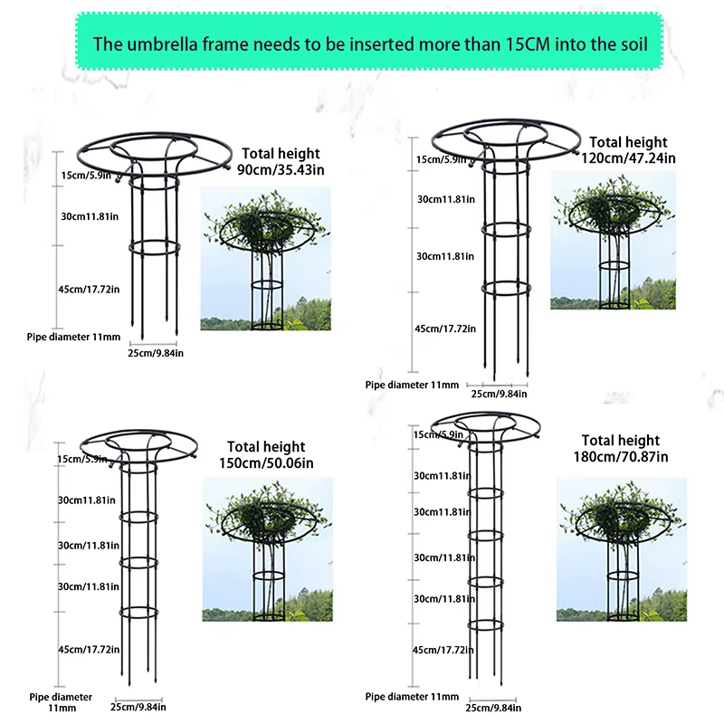 Treillis de Jardin pour Plantes Grimpantes