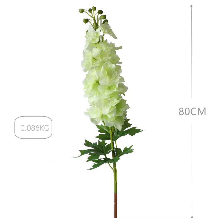 Fleur artificielle en Latex Delphinium
