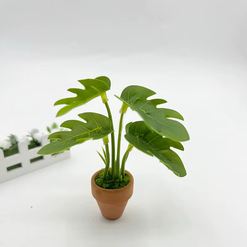 Plantes vertes pour maison de poupée
