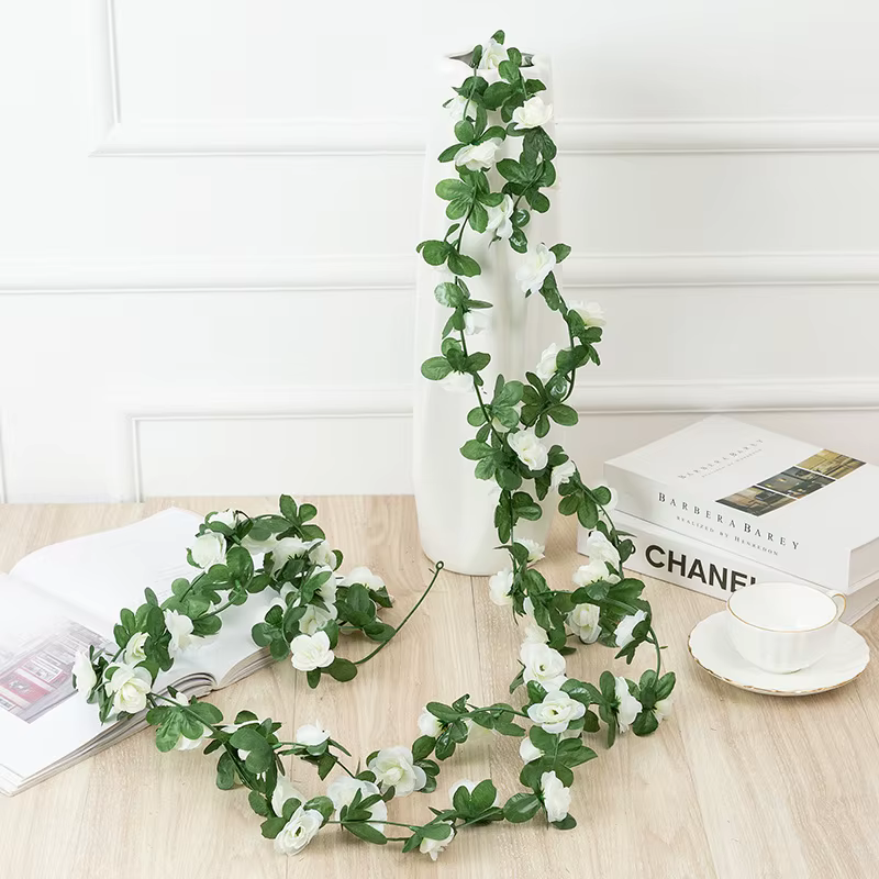Vigne Artificielle Rose pour Guirxiété de Mariage