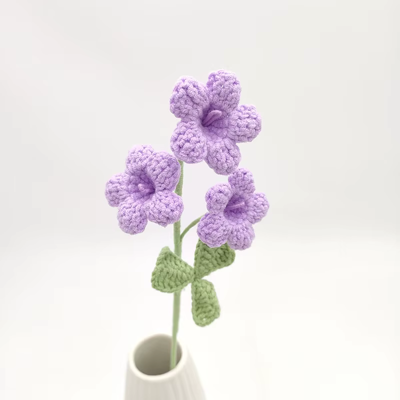Bouquet de fleurs au Crochet mignon