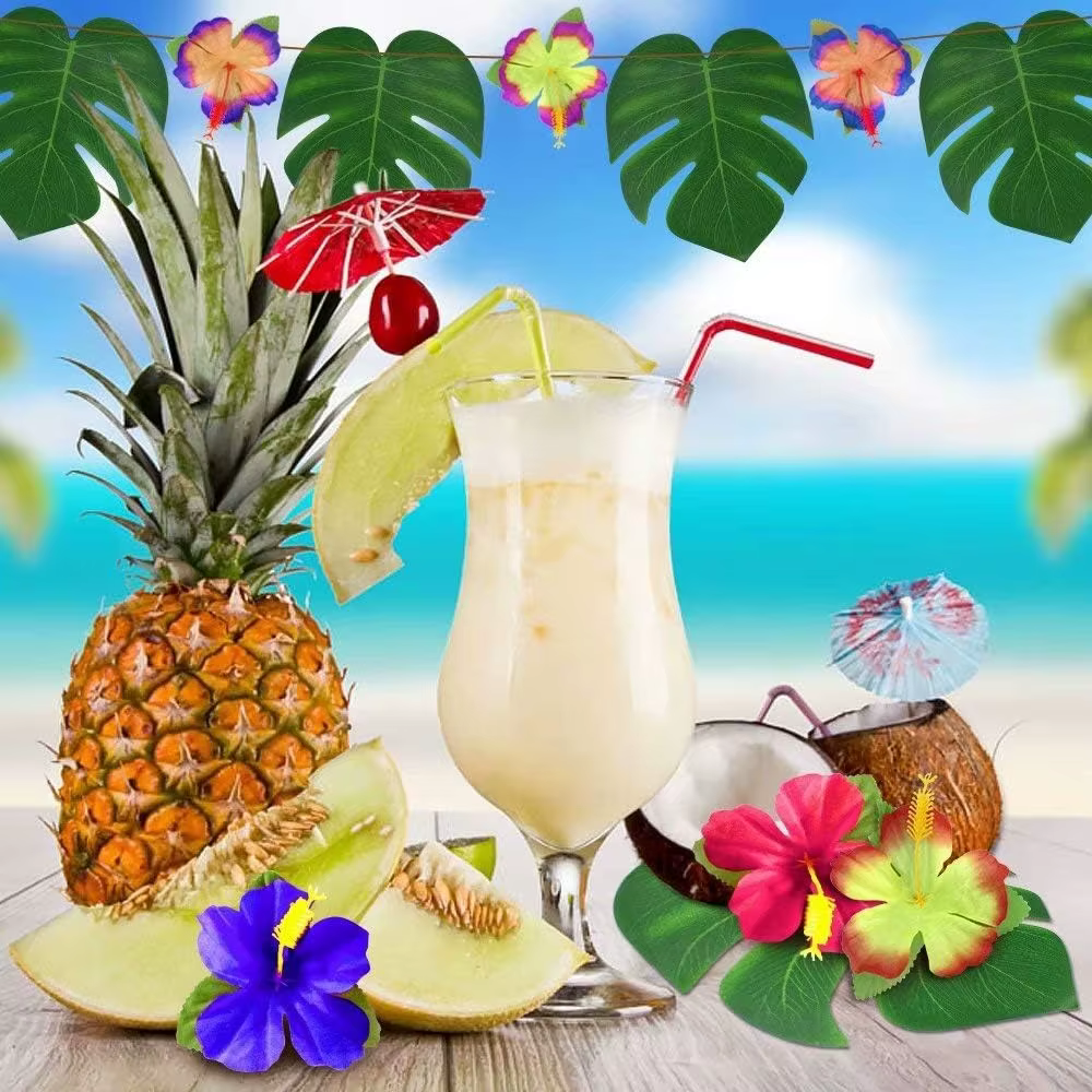 Feuilles de palmier tropicales