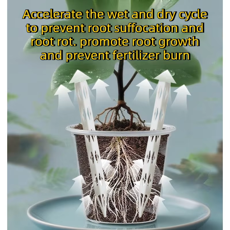 Tuyaux de ventilation et de drainage des racines des plantes