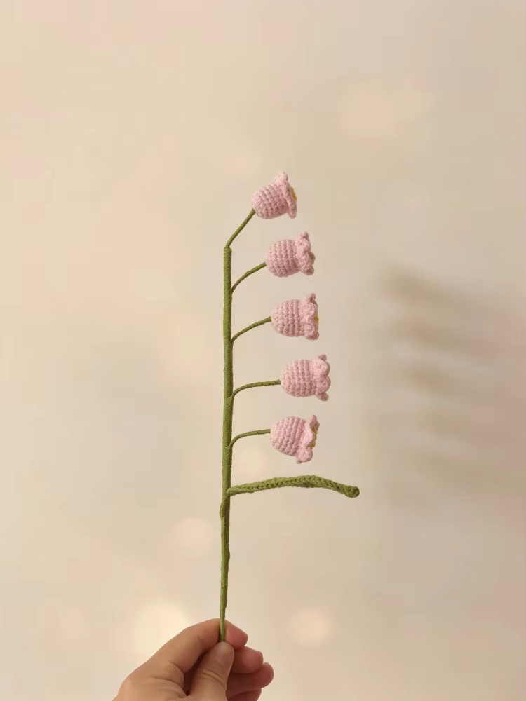 Linglan-Bouquet de Fleurs Artificielles Fait à la Main