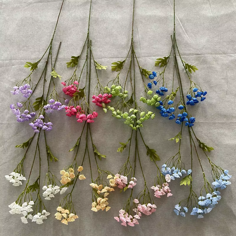 Fleur artificielle ne me m'oublier pas fleurs amant herbe Bouquet fête de mariage DecoraHion pour la maison de campagne