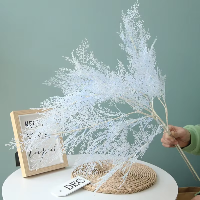 Fleurs artificielles en plastique pour décoration de fond