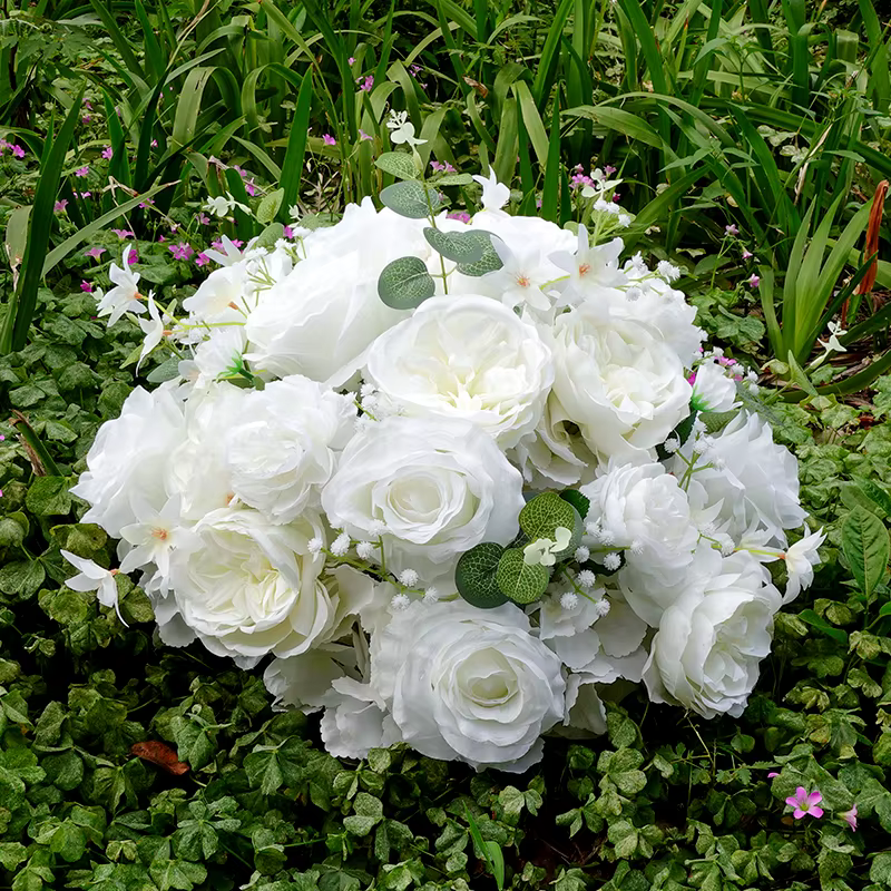 Bouquet de Fleurs Artificielles de Luxe