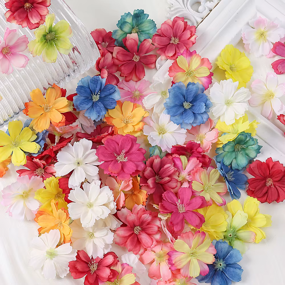 Tête de fleur de cerisier artificielle