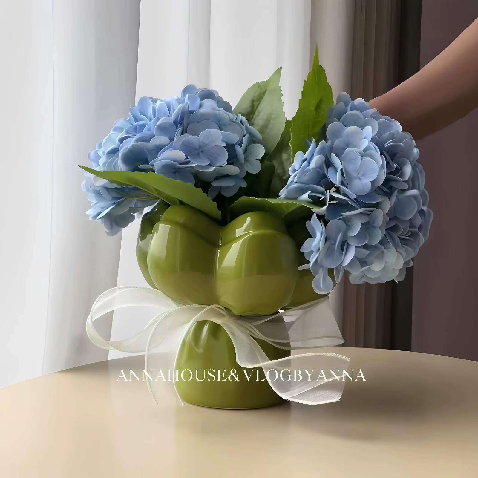 Bouquet vase ménage créatif en céramique arrangeur de fleurs hydroponique