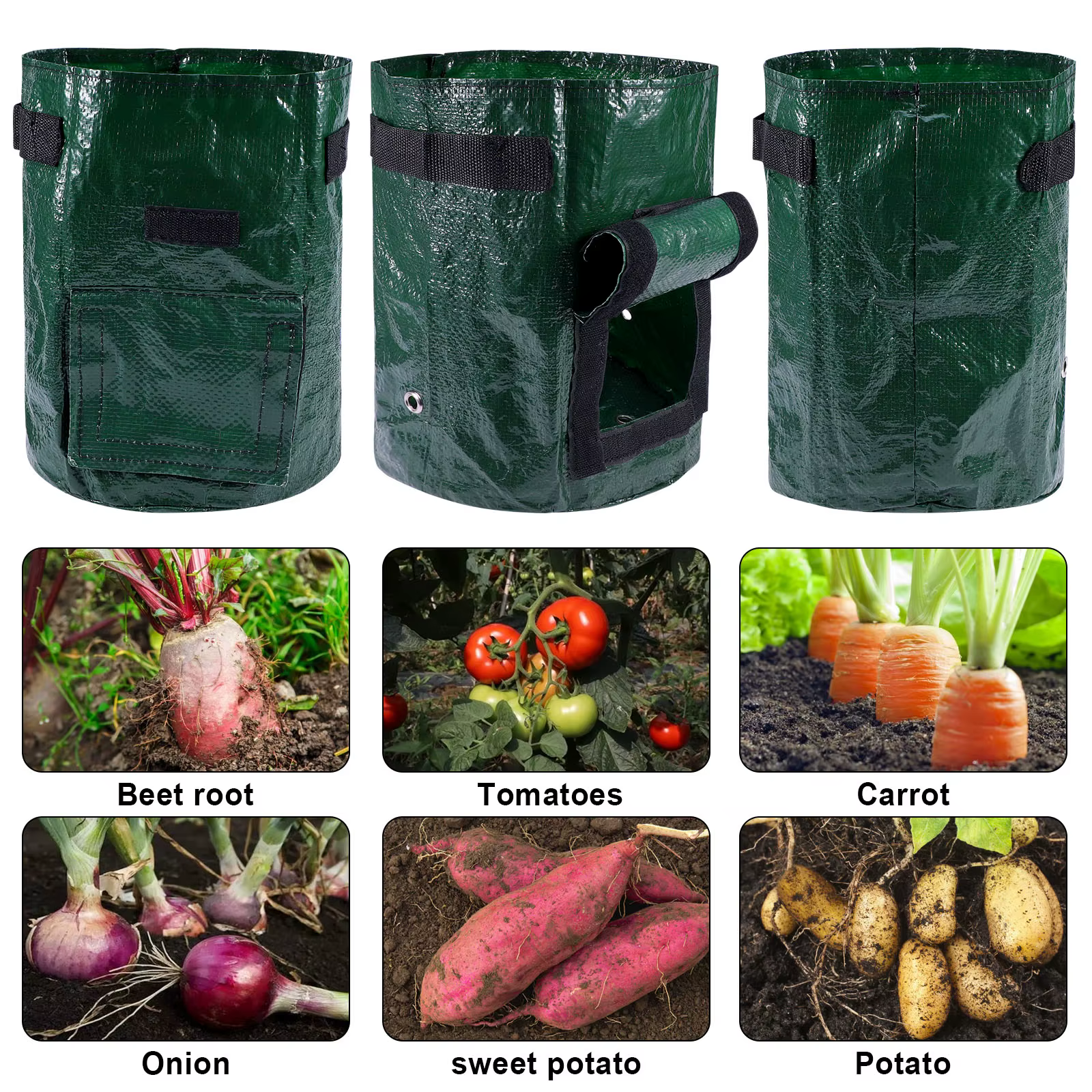 PotTagGrow-Sacs pour plantes de jardinage