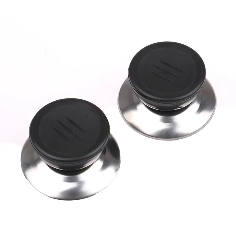Bouton de Pot en verre et plastique universel