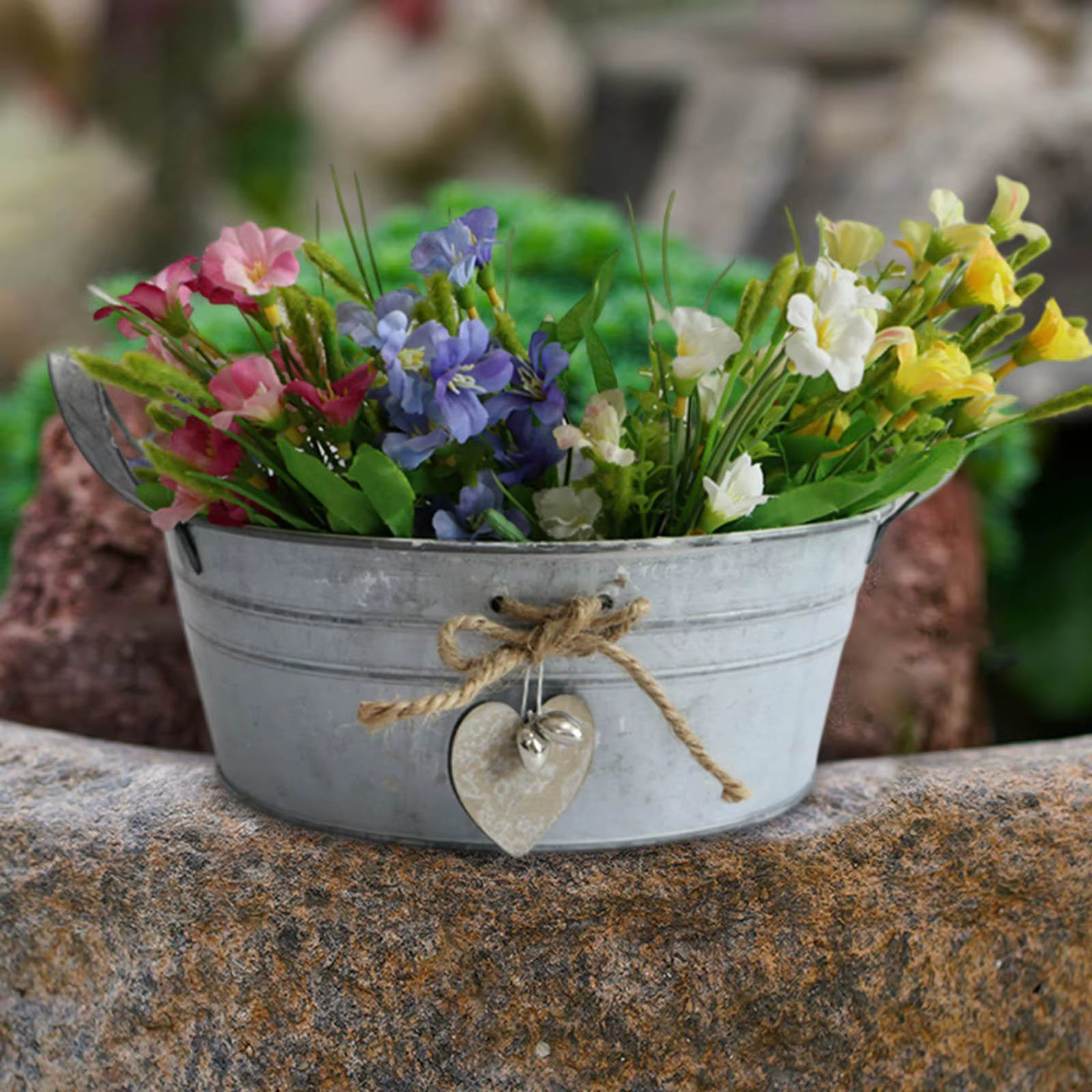 Pot de fleurs en fer SO