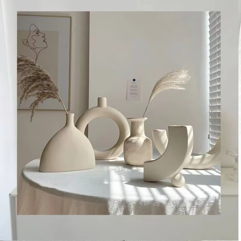 Vase d'art en céramique Simple et moderne