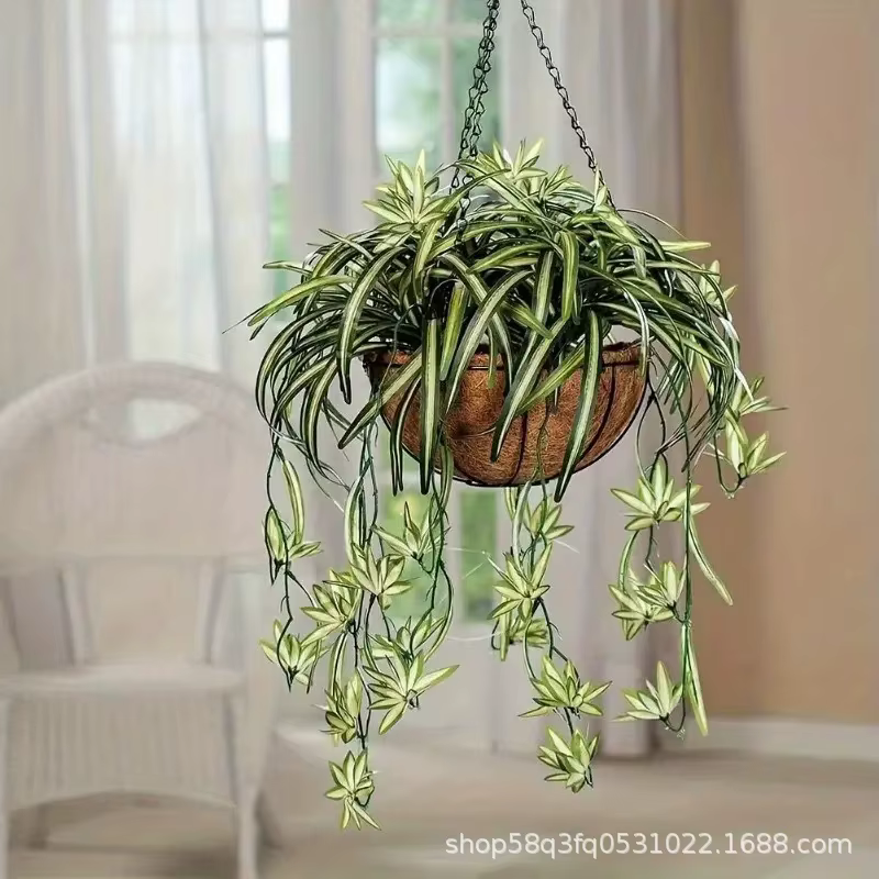 Plantes artificielles murales suspendues