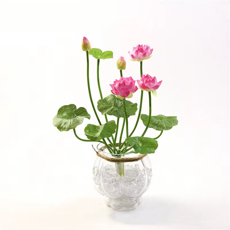 Petite Mini fleur artificielle de Lotus