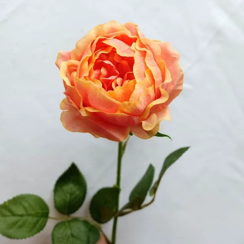 3 pièces de fleurs artificielles de pivoine hydratantes au toucher réel