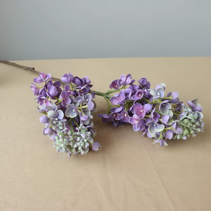Branche de lilas artificielles 3D