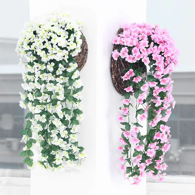 Fleur Artificielle en Verre pour Décoration de ix
