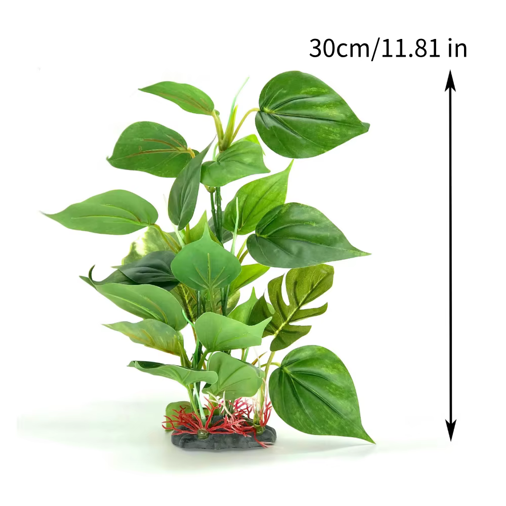Plantes artificielles de décoration d'aquarium