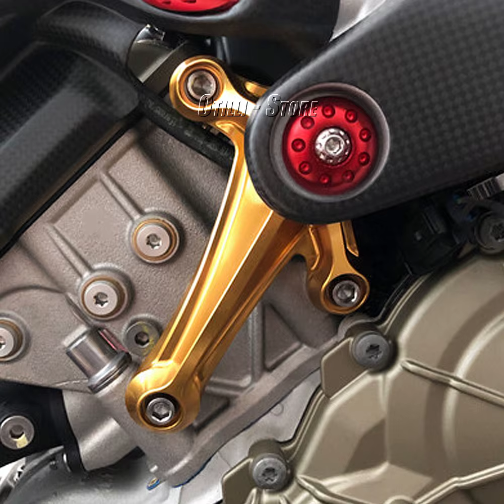 Support de montage de moteur droit, accessoires de moto pour Ducati PANIGALE V4 Panigale V4 / Streetfighter V4 STREETFIGHTER V4, nouveaux accessoires