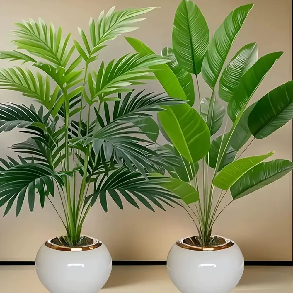 Plantes vertes artificielles d'extérieur