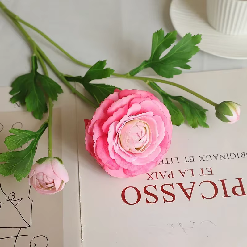 Fausse Fleur Artificielle au Toucher Réel
