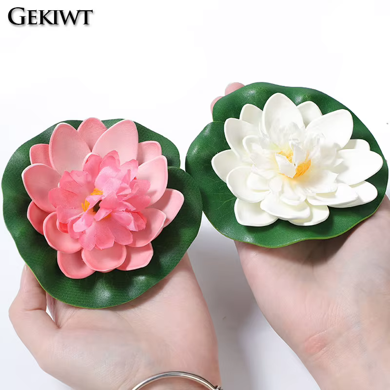 Fleur artificielle de Lotus flottante