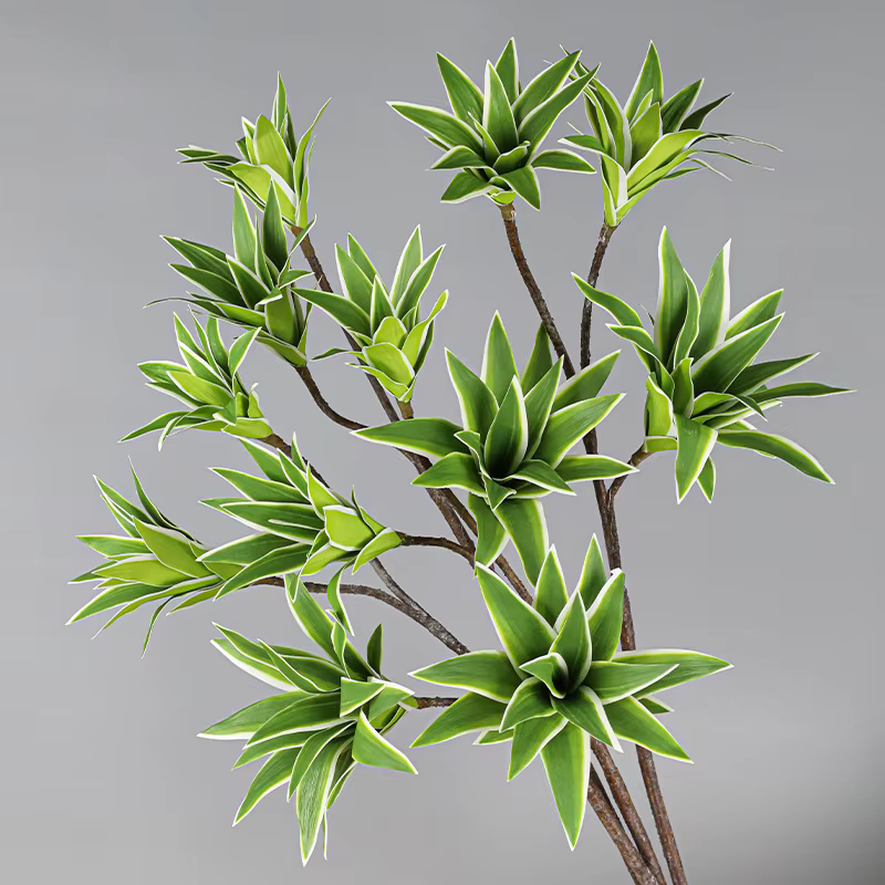 Grande branche de plantes de lys artificielles de 83cm