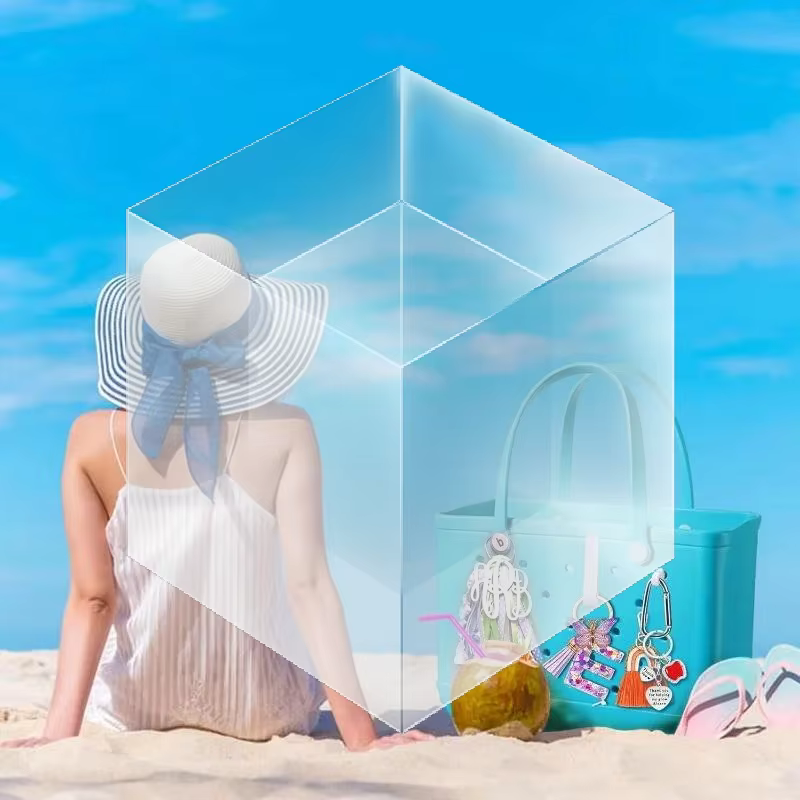 Kit d'accessoires pour sac de plage 3 pièces, crochet portable, mousqueton porte-clés et porte-gobelet