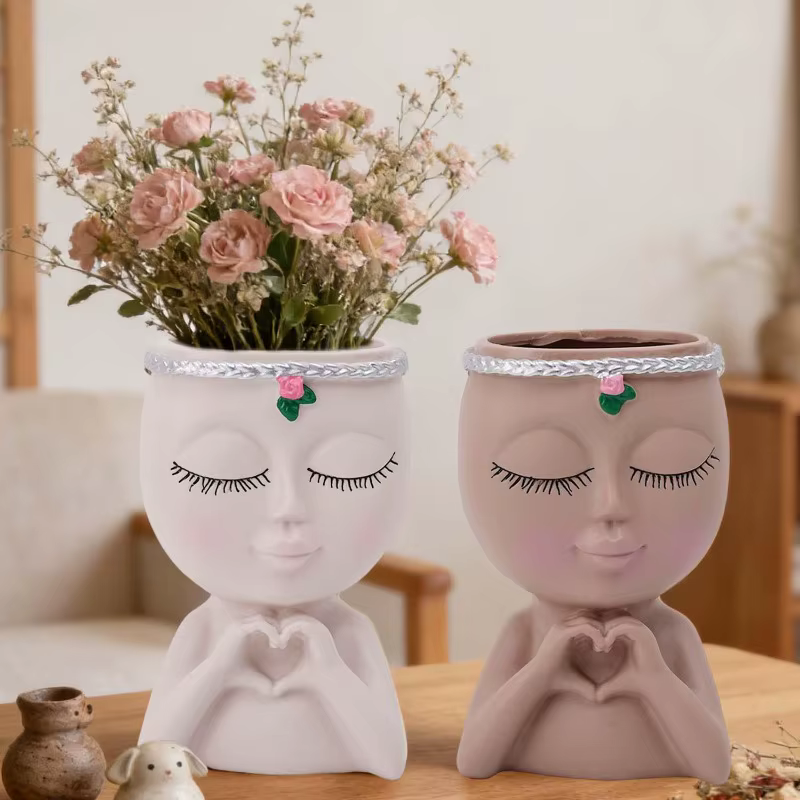 Pot de fleurs pour plantes succulentes