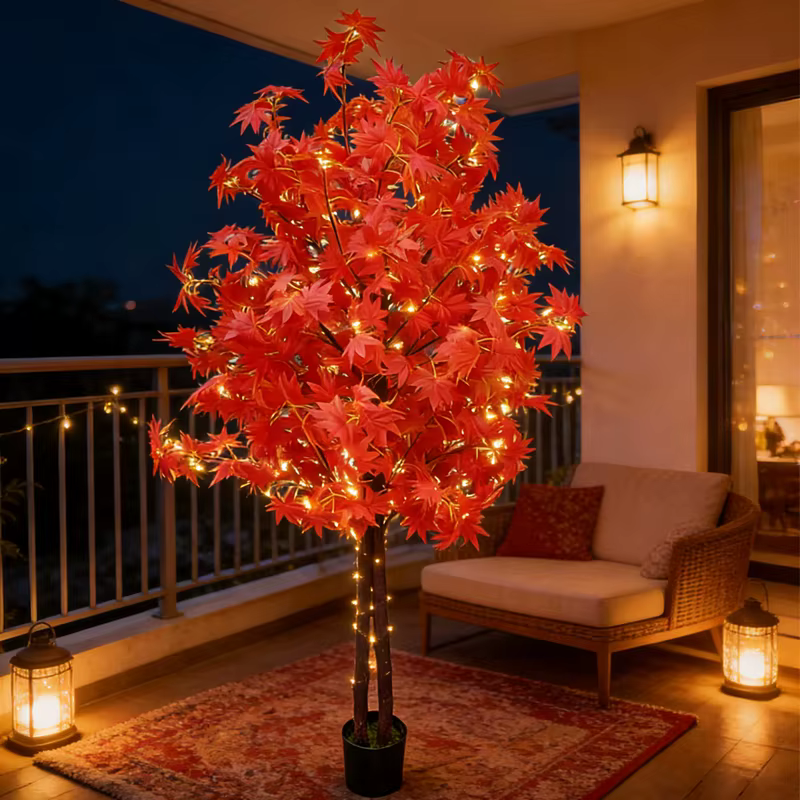 Arbre d'érable artificiel pour la décoration de la maison et du jardin