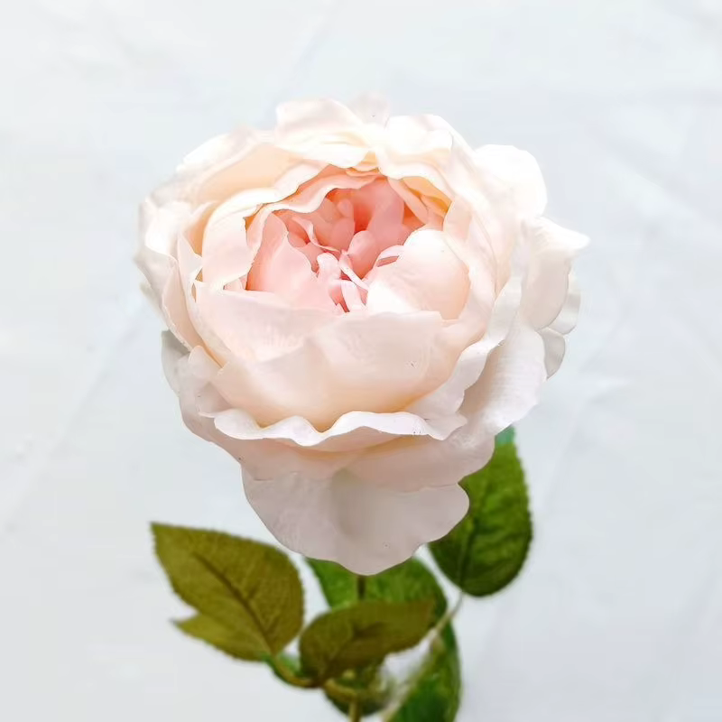 3 pièces de fleurs artificielles de pivoine hydratantes au toucher réel