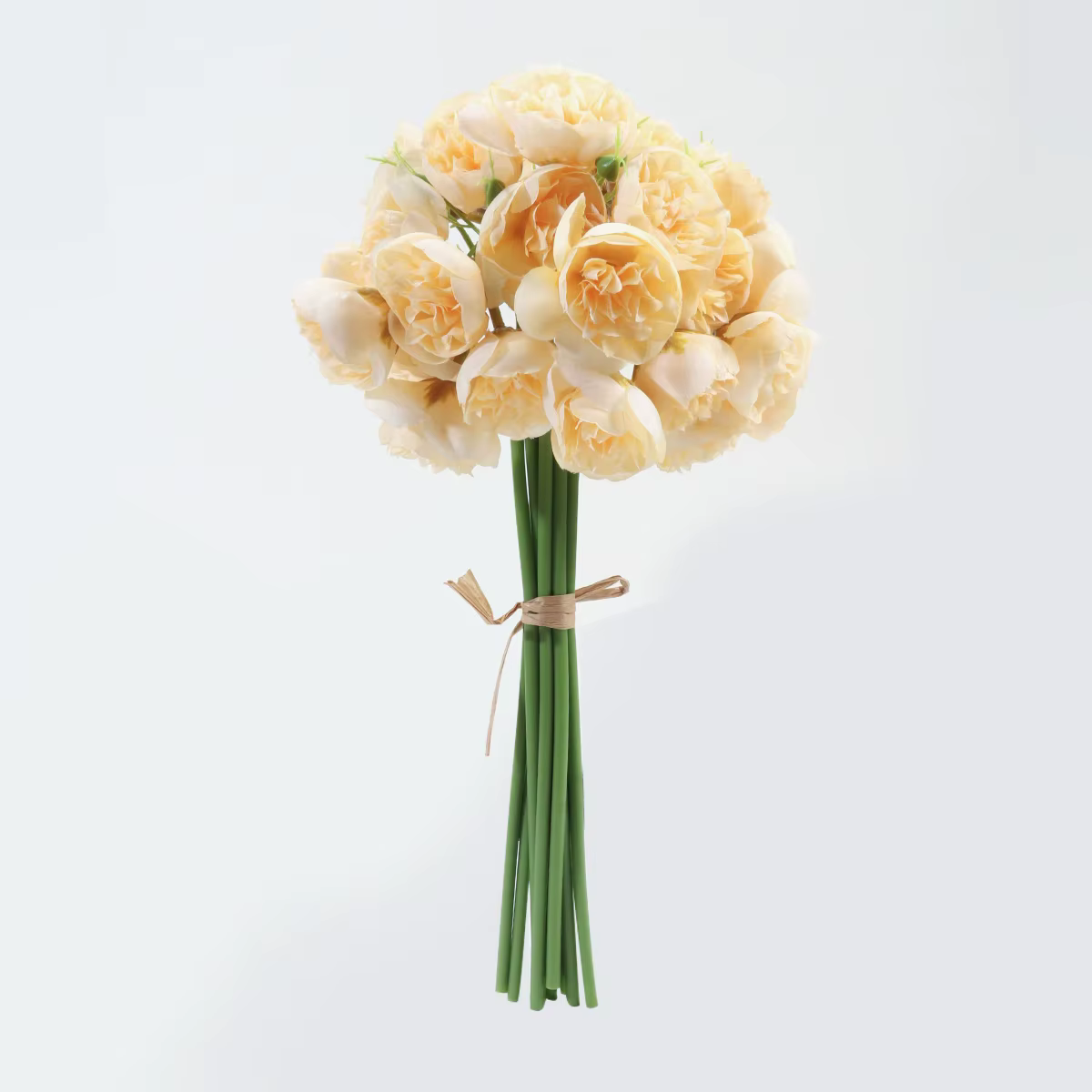 Rose Rose pivoine fleurs artificielles Bouquet de soie 27 têtes Roses fausse fleur pour Vase de Table organiser les plantes de décoration de mariage à la maison