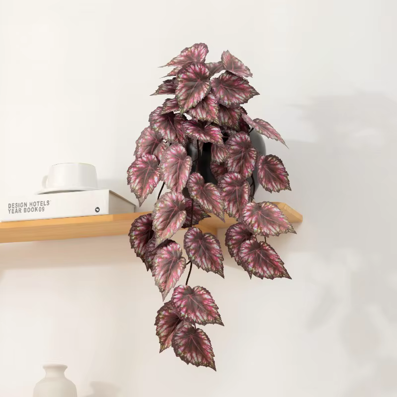 3 plantes artificielles en soie