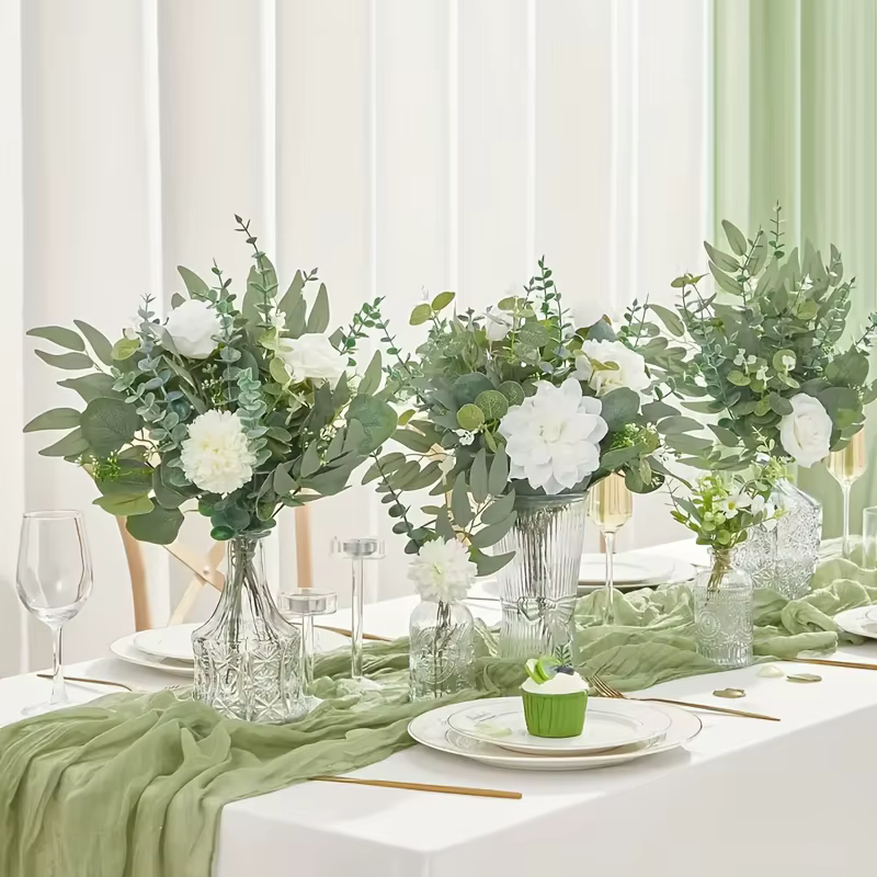 50/90 Pièces de Fleurs Artificielles