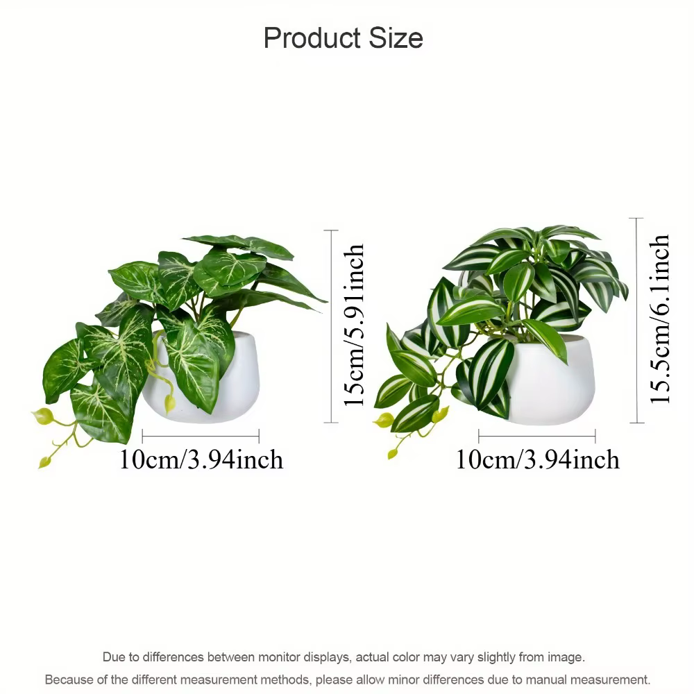 1 pièce, plante artificielle en pot