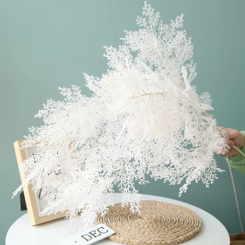 Fleurs artificielles en plastique pour décoration de fond