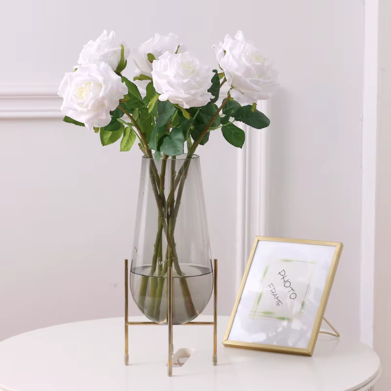 Roses artificielles à friser