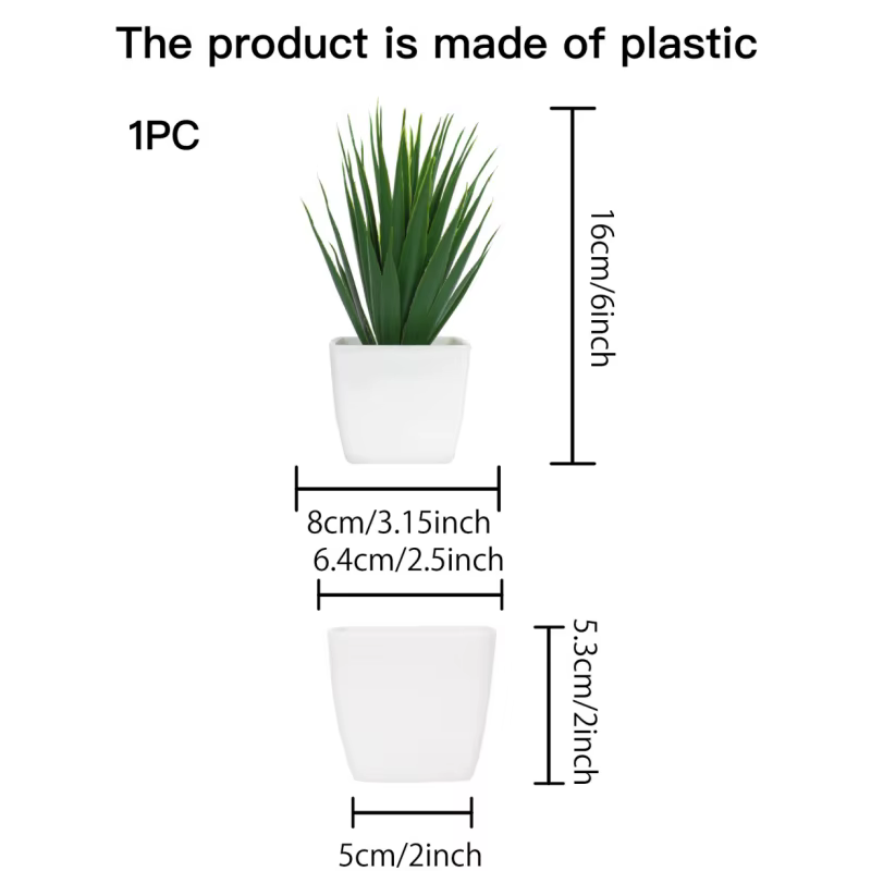 Simulation de plantes en pot