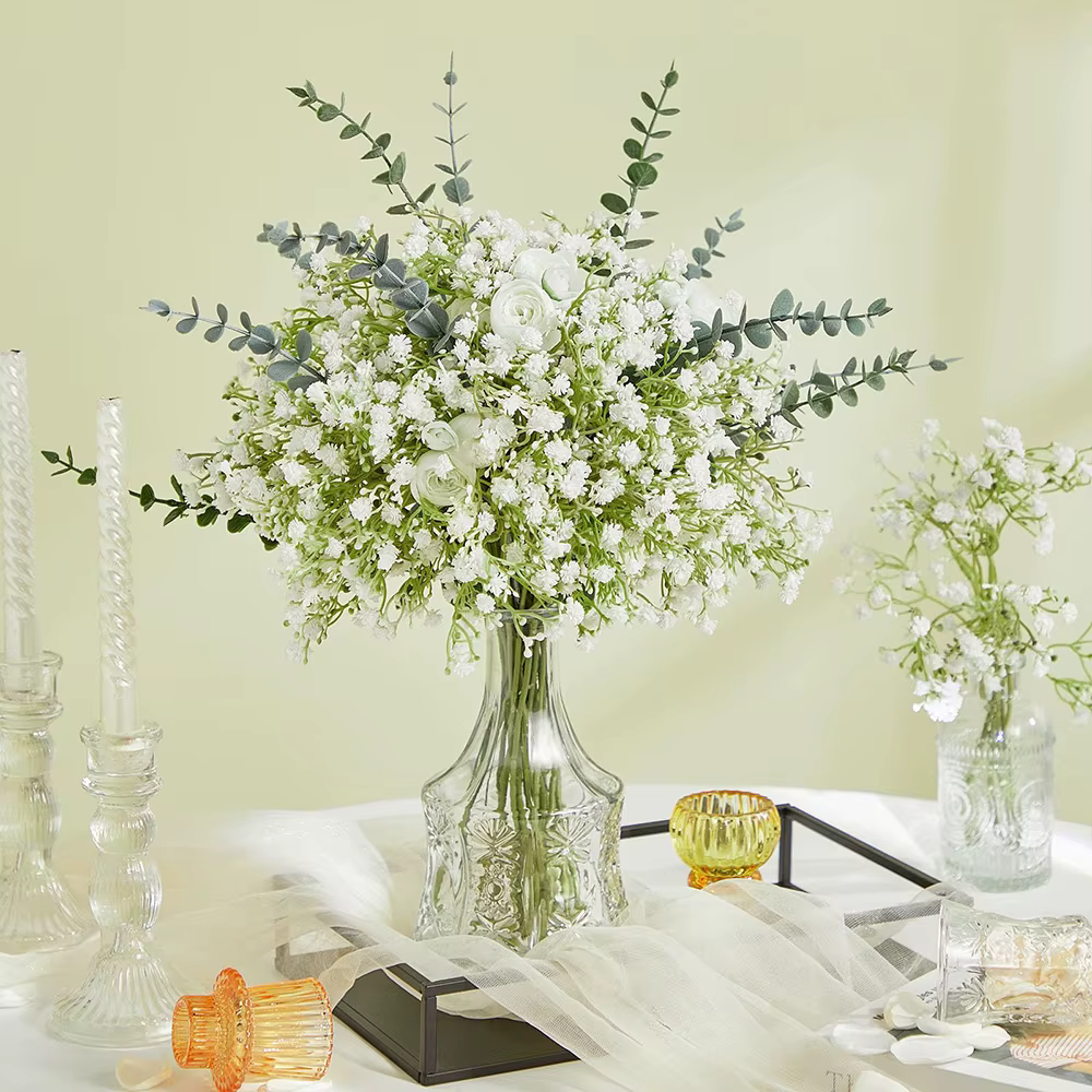 Bouquet de pouvez-vous psophile Artificielle en Plastique