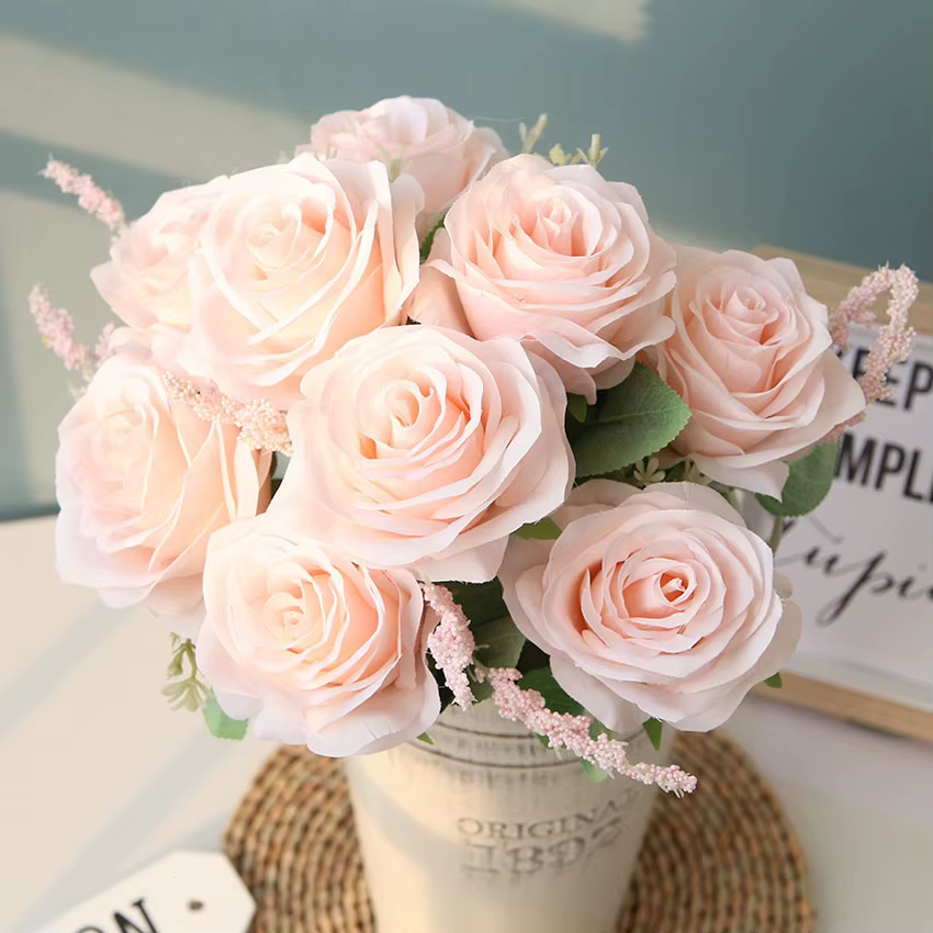 Bouquet de fleurs artificielles
