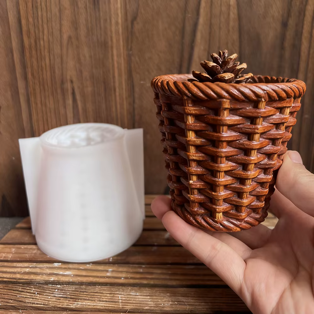 Panier tissé Pot de fleur