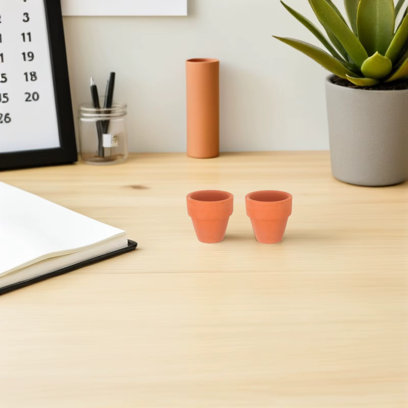 20 pots de fleurs en céramique de petite taille