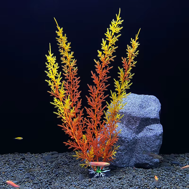 Plantes artificielles d'aquarium