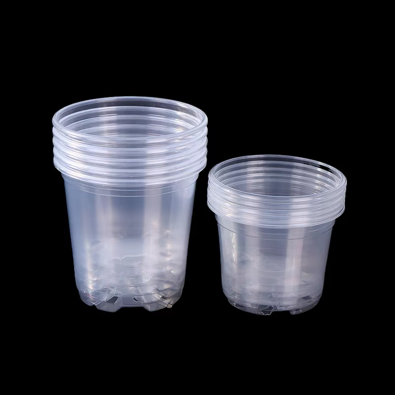 【TG】 5 pots de pépinière transparents de 3 à 6 pouces